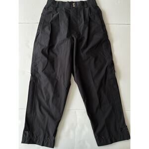 Zero Restriction Core- Tex Rain Pants Women M Black Golf Rain Zippers Lightweig